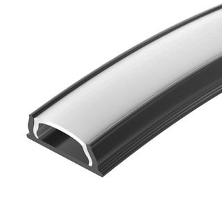 Профиль ARH-BENT-W11-2000 ANOD BLACK (Алюминий)