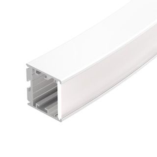 Профиль SL-ARC-3535-D320-W90 WHITE (260мм, дуга 1 из 4) (Алюминий)