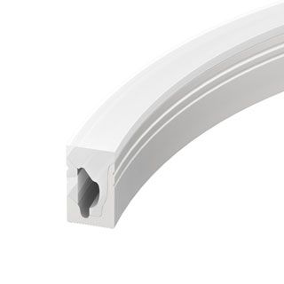 Силиконовый профиль WPH-FLEX-1018-SIDE-S10-5m WHITE (Силикон)