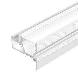 Профиль STRETCH-20-WALL-D-SIDE-2000 WHITE (Алюминий)