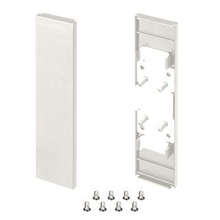 Заглушка SL-LINE-25100-DUAL WHITE глухая (Пластик)