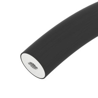 Силиконовый профиль WPH-FLEX-D22-360deg-S8-5m BLACK (Силикон)