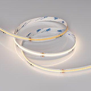 Светодиодная лента SPI-COB-X378-12mm 24V Warm3000-PX63-BPT (7 W/m, IP20, 5m) (Arlight, бегущий огонь