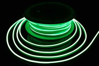 Светодиодный гибкий неон DL-N 6х12 2835/10mm 120led  24V Green 9.6W