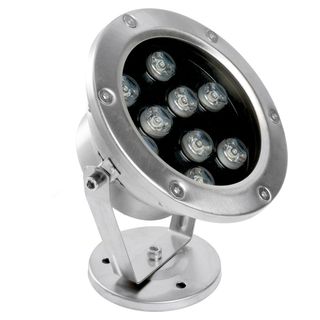 Светодиодный прожектор подводный VDL-9Вт, 24V, 850Lm, IP68, 140х80х160mm, Cool White