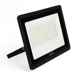Прожектор светодиодный 2835SMD, 100W 4000K  AC230V/50Hz IP65, черный в компактном корпусе