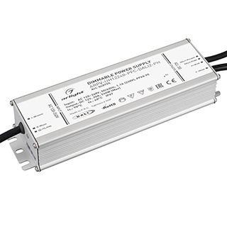 Блок питания ARPV-UH12240-PFC-DALI2-PH (12V, 20A, 240W) (IP67 Металл, 7 лет)