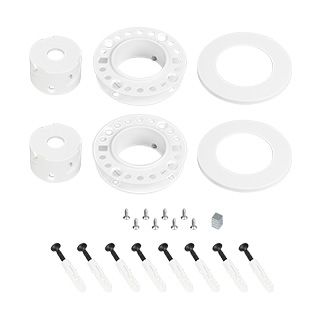Крепление MOONLIGHT-D30-CEILING-IN-F-DL White (Arlight, Металл)