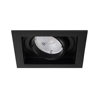 Светильник MS-VORTEX-BUILT-S90x90-12W Warm3000 (BK-BK, 20 deg, 230V) (Arlight, IP20 Металл, 5 лет)