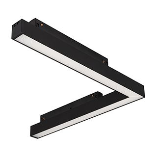 Светильник MAG-ORIENT-FLAT-ANGLE-L295-18W Warm3000 (BK, 100 deg, 48V) (Arlight, IP20 Металл, 5 лет)
