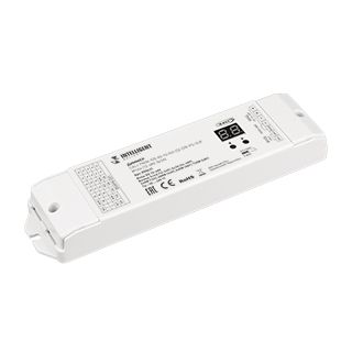 INTELLIGENT ARLIGHT Диммер DALI-PWM-105-82-1G-SH-D2-DRI-PS-SUF White (12-48V, 5x3A) (IARL, IP20 Плас