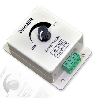 Диммер с потенциометром IDL-28 (12-24V, 96-192W)
