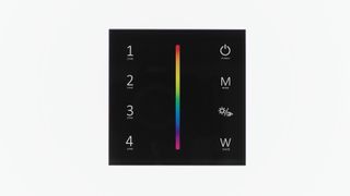 Сенсорная панель IDL-VS-79 Black RGBW/RGB, 4 zone, RF 2.4GHz, 3VDC