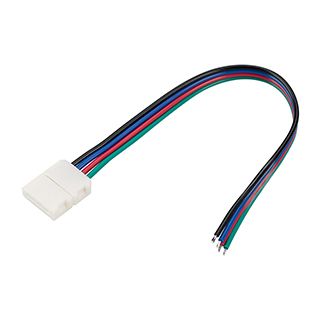 Коннектор выводной FIX-RGB-10mm-150mm-X1 (4-pin) (Arlight)