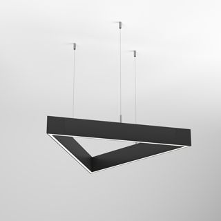 Светильник ALT-LINEAIR-TRIANGLE-FLAT-UPDOWN-DIM-785-85W Day4000 (BK, 100 deg, 230V) (IP20)