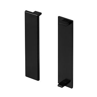 Заглушка PLINTUS-H54 BLACK  (Пластик)