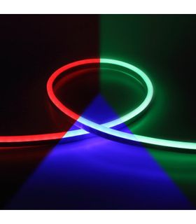 Гибкий неон DL-5050, 72led/m,12V, 8х16мм RGB