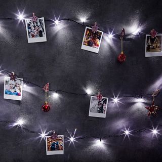 Гирлянда Твинкл Лайт 6 м, темно-зеленый ПВХ, 40 LED, цвет белый