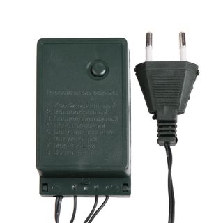 Гирлянда Твинкл Лайт 6 м, темно-зеленый ПВХ, 40 LED, цвет мультиколор