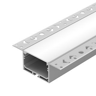 Профиль LINIA45-FANTOM-3000 ANOD (Arlight, Алюминий)