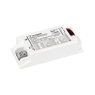 Блок питания ARJ-SP-30-PFC-TRIAC-INS (30W, 9-42V, 0.15-0.9A) (Arlight, IP20 Пластик, 5 лет)