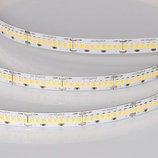 Лента ULTRA-A288-10mm 24V White6000 (17 W/m, IP20, 5m) (Arlight, высок.эфф.200 лм/Вт)