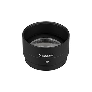 Насадка с фиксированным углом LGD-ARTIFACT-LENS-R65 (BK, 15 deg) (Arlight, Металл)